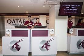 Qatar Airways B737 Aircraft Lands In Kidzania Singapore Qatar Airways Singapore Airlines Branding