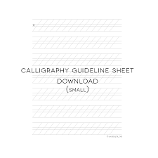 Oct 10, 2019 · alphabet calligraphy free practice sheets. Free Printable Calligraphy Guideline Sheets Download For Practice Angelique Ink