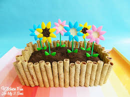 Flower Box Garden Cake Kitchen Fun With My 3 Sons Spring Cake Birthday Cake With Flowers Garden Cakes