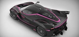 The pink ferrari is a hit with chic girls and fashionable ladies who enjoy an exotic sports vehicle. Black And Pink Ferrari Fxx K Headed To China Autofluence