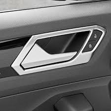 4pcs Interior Door Handle Trim Bezel Molding Garnish For Volkswagen T Roc 2018 2019 Accessories Car Styling Review Volkswagen Vw Volkswagen Silver Car