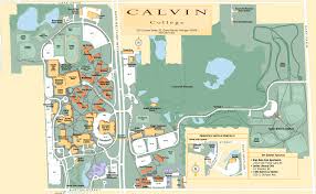 Map Of Calvin College Campus Calvin College College Campus Grand Rapids