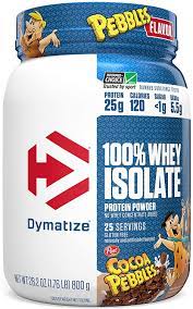 Buy Dymatize 100 Whey Isolate Protein Powder 25 Servings Cocoa Pebbles 28 2 Ounce Online In Singapore B0874fylb3