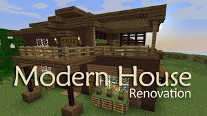 It also features fantastic designs with a unique porch and pool area. Minecraft Modern House Design With Interior Youtube
