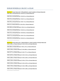 These worksheets are pdf files. Roman Numeral Grade 5 Traditions Classical Antiquity