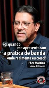 Nosso aluno EBER MARTINS fala sobre o crescimento que a prática de banda  gerou