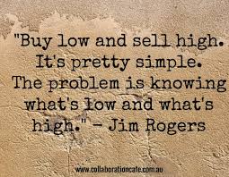 Image result for stock market buy low sell high