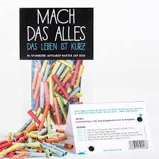 Auch bei einer tombola werden sie benötigt. Mach Das Alles 50 Lose Geschenkideen Geschenke Verruckte Geschenke