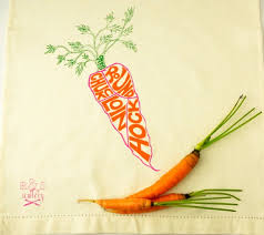 Tea Towel Vegetarian Carrots Funny Kitchen Butchery Chart Vegan Illustration Hostess Gift Funny Kitchen Towel Kitchen Decor Dish