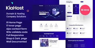 Kiahost Whmcs Domain Web Hosting Html Hosting Template It Also Suite For Web Hosting Business Et Web Hosting Business Hosting Company Web Hosting Website