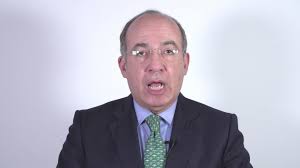 FIA - Felipe Calderón Hinojosa, forme President of Mexico,...