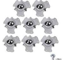 ST-RHW-07 | 8-pack Large Ball Corner Edge Protector for Flight Case, Cabinet
