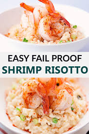 Garlic Prawn Risotto Shrimp Recipe Shrimp Risotto Risotto Recipes Recipes