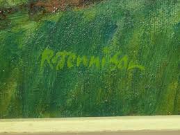 Sold at Auction: Robert Jennison, Robert Jennison (b. 1933), 'Bright Period  with Balloons', oil