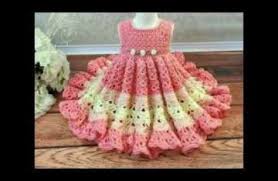 Knitting And Bordado Vestidos Para Bebe De Ganchillo Tutoriales Para Vestir Bebes Ganchillo Bebe