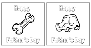 The people are drawn in a way to be more diverse racially than typical kids coloring pages. Coloring Cards For Father S Day The Resourceful Mama