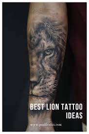 A Lion Is A Symbol Of Courage Stability Bravery And Pride Explore More Lion Tattoos Ideas On Https Posi Lion Forearm Tattoos Lion Head Tattoos Lion Tattoo
