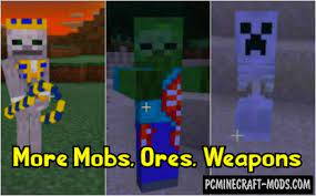 Aug 08, 2020 · ores plus addon v8.2 for minecraft pe 1.16/1.17.10+ growing out of a small ruby addition, ores plus in the form of a calendar view as list archive More Mobs Weapons Ores Mod For Minecraft Pe 1 17 1 16 Pc Java Mods