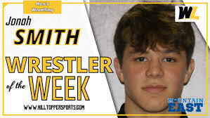 Smith is Hilltoppers' 3rd MEC Wrestler of the Week