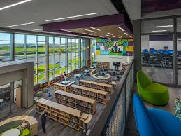 5 Of The Coolest Children S Libraries In The U S School Library Design School Design Intermediate School