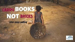 Apart from industrial and agricultural tasks, many are made to work as maids, baby sitters by the privileged. Carry Books Not Bricks Tribeca Care