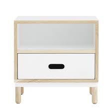 Perfectmelfishi bought this for my lots of space for books and a nice big drawer for the tv remotes. Normann Copenhagen Kabino Bedside Table Ambientedirect
