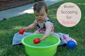 Infants and toddlers are trying to stores information, and a solid. Water Scooping For Babies Tinkerlab