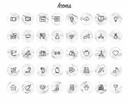 Bundle Of 105 Instagram Story Highlights Icons Ready To Use Etsy Instagram White Instagram Highlight Icons Instagram Story