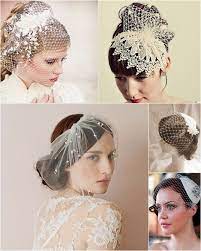 7 Short Wedding Hairstyles Weddingsonline Wedding Veils Short Wedding Hair With Vail Bridal Hair