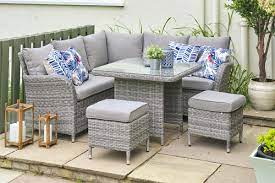 Monaco Dining Modular Set In 2021 Garden Sofa Garden Sofa Set Rattan Garden Furniture