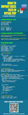 How To Import Excel Files In Php Mysql Mysql Computer Programming Mysql Php