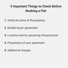 5 Important Things To Check Before Booking A Flat Housing News A response to a query/complaint email sample 5: check before booking a flat housing