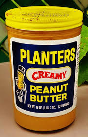 Planters Creamy Peanut Butter 18 Oz Unopened Jar Creamy Peanut Butter Peanut Butter Peanut Butter Jar