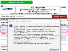 Acesta a fost actualizat prin ordinul anaf nr. DeclaraÈia UnicÄ 2020 Anaf A Actualizat Pdf Ul Inteligent Pentru Generarea DeclaraÈiei Vers 2 0 1 Din 11 06 2020 Cabinetexpert Ro Blog Contabilitate