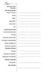 Posibilitatea de a căuta locuri de muncă în întreaga europă. Model Cv Format European Modele Documente Info Cv Format Cv Models Cv Words