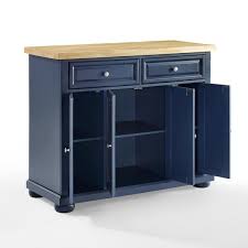 Here are some tips and considerations to help you find the ideal kitchen island for your home Crosley Madison Navy Kitchen Island Kf30031anv The Home Depot