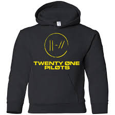 logo 21 pilots youth kids pullover hoodie