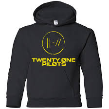 Logo 21 Pilots Youth Kids Pullover Hoodie