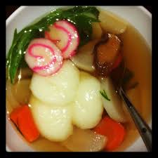 Ozoni Japanese Mochi Soup Traditionally Eaten On New Year S Day For Good Luck My Mom Usually Adds Dried Shrimp Ozoni Soup Recipe New Year S Food Soul Food