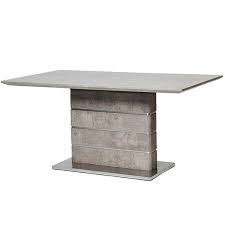60l x 16w x 30h as if rooted in solidarity, the aura round concrete dining table is an invitation to gather and share. Delta Concrete Effect Fixed Top 6 Seat Dining Table With Smartop Finish Look Again
