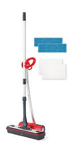 Polti moppy kit of 2 universal microfiber cloths. Polti Moppy Cordless Steam Mop With 5 Cleaning Cloths And 20 Dust Cloths Included Cordless For Hard Floors And Vertical Surfaces Removes And Destroys 99 9 Of Viruses Germs And Bacteria Amazon De