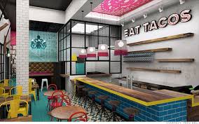 Taco Bell To Open A New Restaurant Serving Tacos And Guinness Milkshakes Taco Restaurant Fast Casual Restaurant Taco Shop