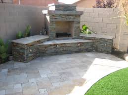 Diy Douglas Mini Outdoor Fireplace Built For Just Over 1 000 By Homeowner Jeff In Arizona C Outdoor Fireplace Patio Backyard Fireplace Diy Outdoor Fireplace