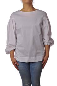 Per realizzarla ho usato l'uncinetto numero 4 e. Ki 6 Blusa Manica Lunga Scollo Barca Camicia Brescishop
