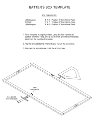 Every day new 3d models from all over the world. Batter S Box Templates Printable Pdf Download