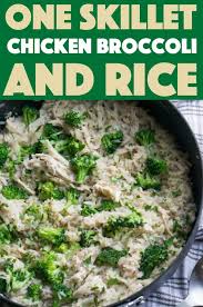 Chicken and rice dishes are common family meals. Skillet Chicken Broccoli And Rice A Deliciously Easy Dinner Dish