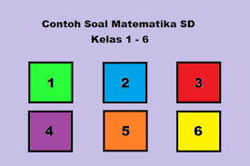 Contoh Soal Matematika Sd Kelas 1 Sampai Kelas 6 Pulpent Com