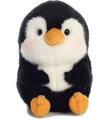 Peewee Penguin Rolly Pets Stuffed Animal By Aurora World Front View Cute Stuffed Animals Plush Stuffed Animals Cute Plush