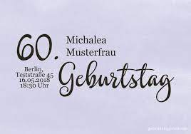 Lustige einladungstexte zum sechzigsten geburtstag. Einladung Zum 60 Geburtstag Gratis Einladungskarten Texte