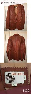 Silton Genuine Leather Vintage Jacket Vintage Jacket Jackets Leather